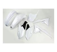 UFO Turkey Kit plastique YAKIT318-046 pour Yamaha YZF 250 (2014-2018) & YZF 450 (2014-2017) Blanc