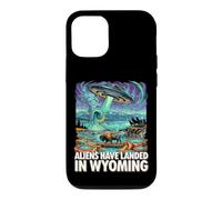 UFO Landing dans Le Wyoming Wild West Coque pour iPhone 12/12 Pro