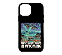 UFO Landing dans Le Wyoming Wild West Coque pour iPhone 12 Mini