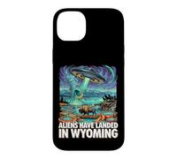 UFO Landing dans Le Wyoming Wild West Coque pour iPhone 14 Plus