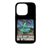 UFO Landing dans Le Wyoming Wild West Coque pour iPhone 14 Pro