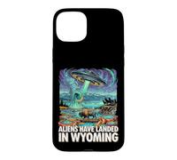 UFO Landing dans Le Wyoming Wild West Coque pour iPhone 15 Plus
