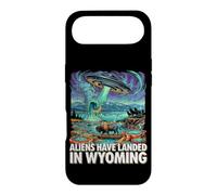 UFO Landing dans Le Wyoming Wild West Coque pour iPhone Air
