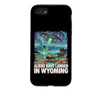 UFO Landing dans Le Wyoming Wild West Coque pour iPhone SE (2020) / 7/8