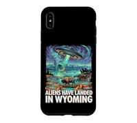 UFO Landing dans Le Wyoming Wild West Coque pour iPhone XS Max