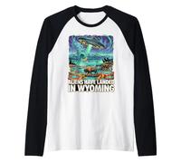 UFO Landing dans Le Wyoming Wild West Manche Raglan
