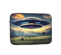 UFO Landing Housse de protection antichoc pour ordinateur portable avec fermeture éclair