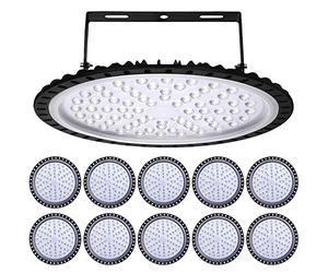 UFO LED Projecteur 300W - 10 Pack UFO Projecteur LED Industriel Blanc Froid 6000K - 30000LM Projecteur LED UFO Lumière d'entrepôt - LED High Bay Light pour Garage Atelier Usine Garage