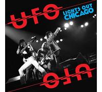Ufo – Lights Out, Chicago – Vinyle LP – Édition limitée (Splatter rouge/noir)