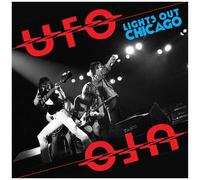 Ufo - Lights Out In Chicago - Red/Black Splatter [Vinyl Lp] Black, Colored Vinyl, Ltd Ed, Red