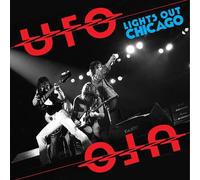 Ufo - Lights Out In Chicago - Red/Black Splatter [Vinyl Lp] Black, Colored Vinyl, Ltd Ed, Red