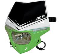 UFO MX PF01715, masque de phare Blanc/Vert Blanc/Vert