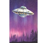 UFO Notebook: Unexplained Alien Encounters and Space Sightings Journal for Everyday Note-Taking