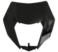 Ufo Ktm Exc 125 14 Front Plate Noir
