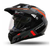 UFO PLAST Casque Aries Gris/Orange L
