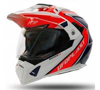 UFO PLAST Casque Aries Rouge/Bleu XL