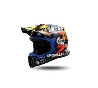 UFO PLAST Casque Boy Korey Bleu/Jaune M