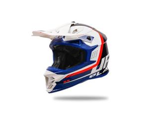 UFO PLAST Casque Intrepid Bleu/Blanc L