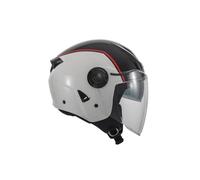 UFO PLAST Casque Urban Spirit Demi-Jet Blanc/Noir M