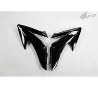 UFO PLAST Condensateurs radiateur/radiator covers noir/noir compatible avec Honda CRF 230 de 2008 à 2014.