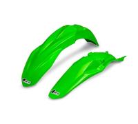 UFO PLAST FENDER Kit vert fluo Kawasaki KXF 450 2024-2024