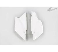 UFO PLAST flancs latéraux blanc Kawasaki KLX 110 2010-2024