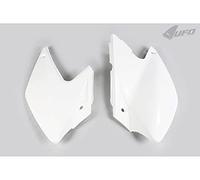 UFO PLAST flancs latéraux blanc Kawasaki KLX 450R 2007-2024