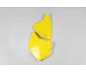 UFO PLAST flancs latéraux jaune Suzuki DRZ 400E 2000-2024