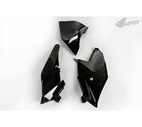 UFO PLAST flancs latéraux noir Ktm SX 85 2018-2024