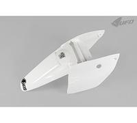 UFO PLAST Garde-boue arrière/rear fender blanc/blanc 047 avec panneaux latéraux/avec panneaux latéraux Compatible avec KTM SX 65 de 2002 à 2008