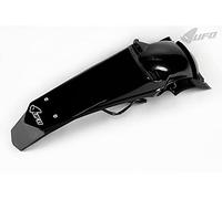 UFO PLAST Garde-boue arrière/rear fender noir/noir enduro LED compatible avec Yamaha WRF 250 de 2007 à 2014 WRF 450 de 2007 à 2015