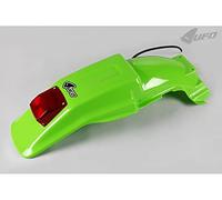 UFO PLAST Garde-boue arrière/rear fender vert/vert 12 V 21 / 5 W compatible avec Kawasaki KDX 200 de 1990 à 1994