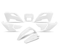 Ufo Husqvarna Te/fe 2024-2024 With Headlight Hukit627-040 Plastics Kit Blanc