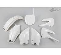Ufo Kawasaki Kx 85 2001-2013 Kakit214-047 Plastics Kit Blanc