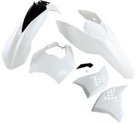 UFO PLAST Kit blanc Ktm EXC 125 2009-2011