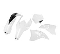 Ufo Ktm Sx/sx-f 2007-2010 Ktkit506-047 Plastics Kit Blanc
