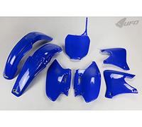 Ufo Yamaha Yzf 250 2001-2002 Yakit303-089 Plastics Kit Bleu