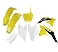 Ufo Suzuki Rmz 450 2008-2017 Sukit410f-999 Fork Protectors & Plastics Kit Jaune