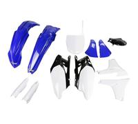 Ufo Yamaha Yzf 450 2011-2013 Yakit311f-999 Fork Protectors & Plastics Kit Blanc