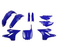 Ufo Yamaha Yz 125/250 2015-2021 Yakit319f-089 Fork Protectors & Plastics Kit Bleu