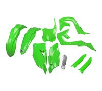 Ufo Kawasaki Kxf 250 2021-2024 Kakit227f-026 Fork Protectors & Plastics Kit Vert