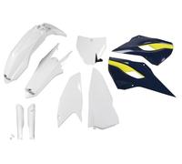 Ufo Husqvarna Tc 250 2016-2016 Hukit617f-999 Fork Protectors & Plastics Kit Clair