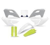 Ufo Husqvarna Tc/fc 2023-2024 Hukit626f-999 Fork Protectors & Plastics Kit Clair
