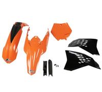 Ufo Ktm Sx 125 07 Ktkit506f@999 Plastics Kit Orange,Noir