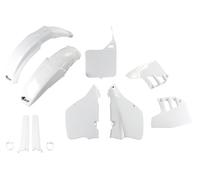 Ufo Suzuki Rm 250 1992-1992 Sukit396f-041 Fork Protectors & Plastics Kit Blanc