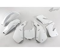 UFO PLAST Kit complet/complet body kit blanc/blanc 041 compatible avec Honda CR 125 de 1998 à 1999 CR 250 de 1997 à 1999