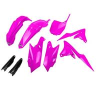 Ufo Yamaha Yzf 250/450 2014-2018 Yakit318f-p Fork Protectors & Plastics Kit Rose