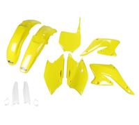Ufo Suzuki Rmz 250 2004-2006 Sukit403f-102 Fork Protectors & Plastics Kit Jaune