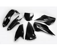 Ufo Husqvarna Tc 250 2016-2016 Hukit617f-001 Fork Protectors & Plastics Kit Noir