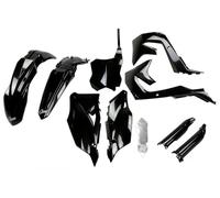 UFO PLAST Kit complet noir Kawasaki KXF 450 2019-2023